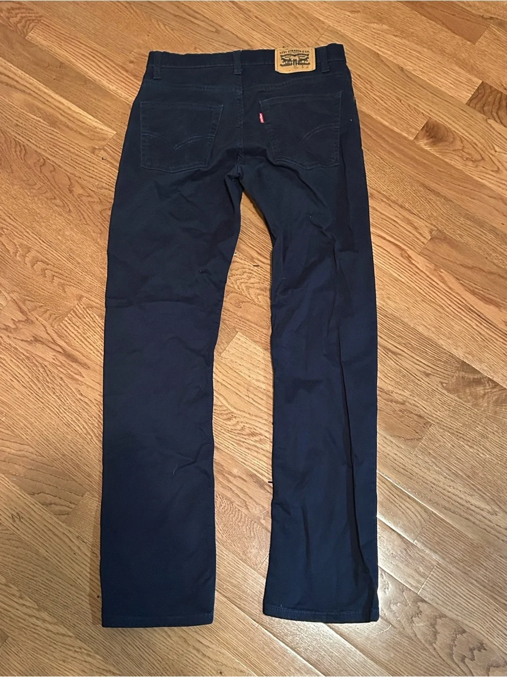 Levi's Slim Straight Jeans in Dark Blue